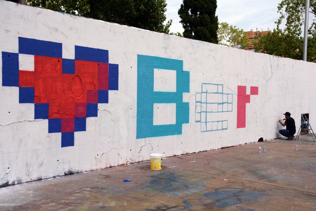 Berol arte urbano en Barcelona