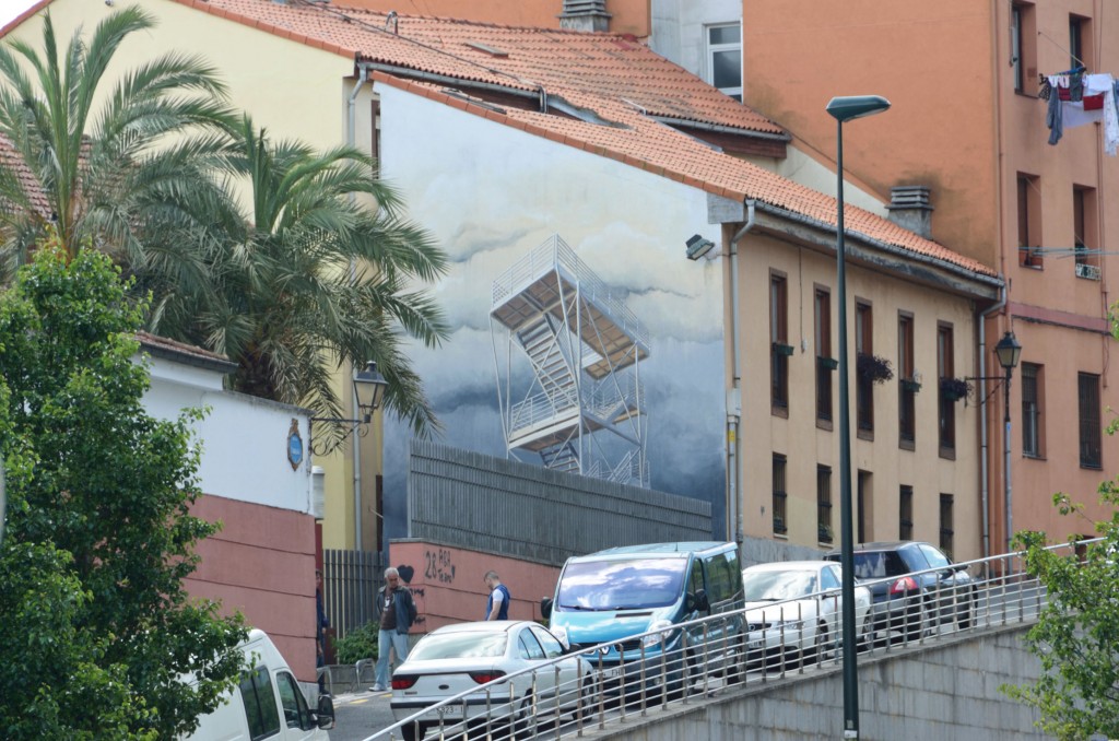 Michael Grudziecki arte urbano en Bilbao