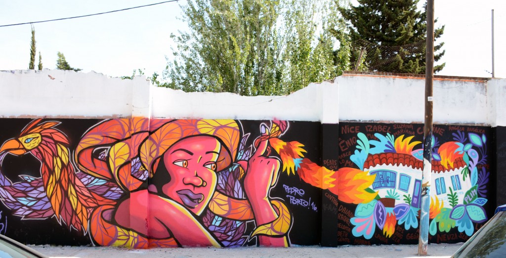 Paula Plim & Pedro Shalders Porto arte urbano en Barcelona