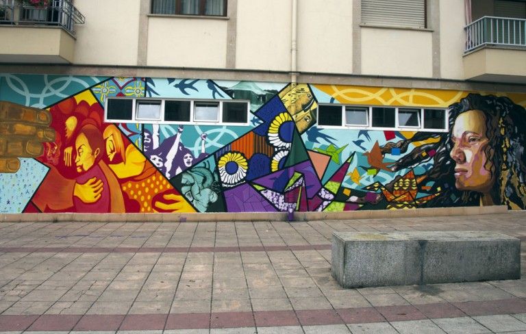 Arte urbano en Aretxabaleta