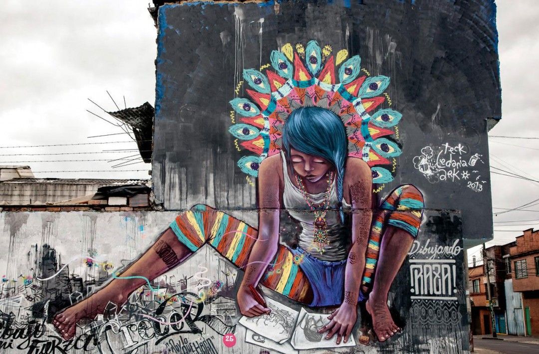Muestra de arte urbano desde las calles de Bogotá, Colombia – arte urbano