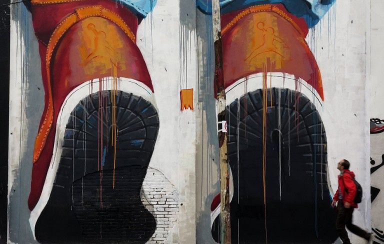 ManuManu, arte urbano Barcelona