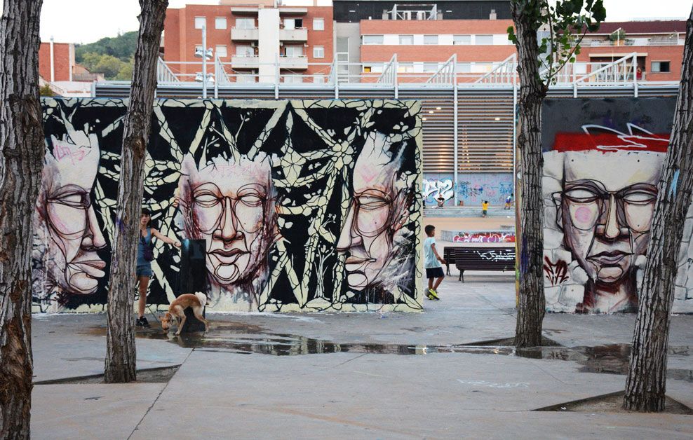 Rim Chiaradia arte urbano en Barcelona