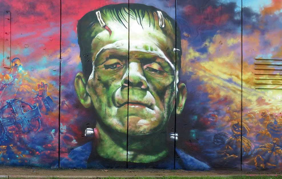 Sebastien Waknine, Simón Vázquez y Reb arte urbano Barcelona