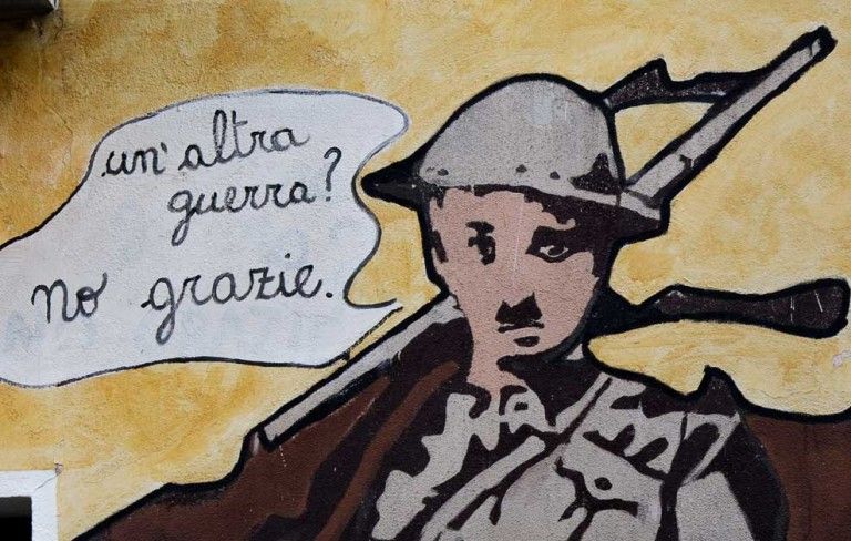 Arte urbano en Cerdeña, Italia