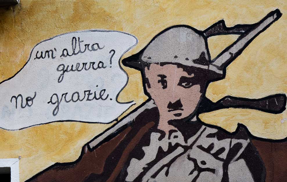 Arte urbano en Cerdeña, Italia