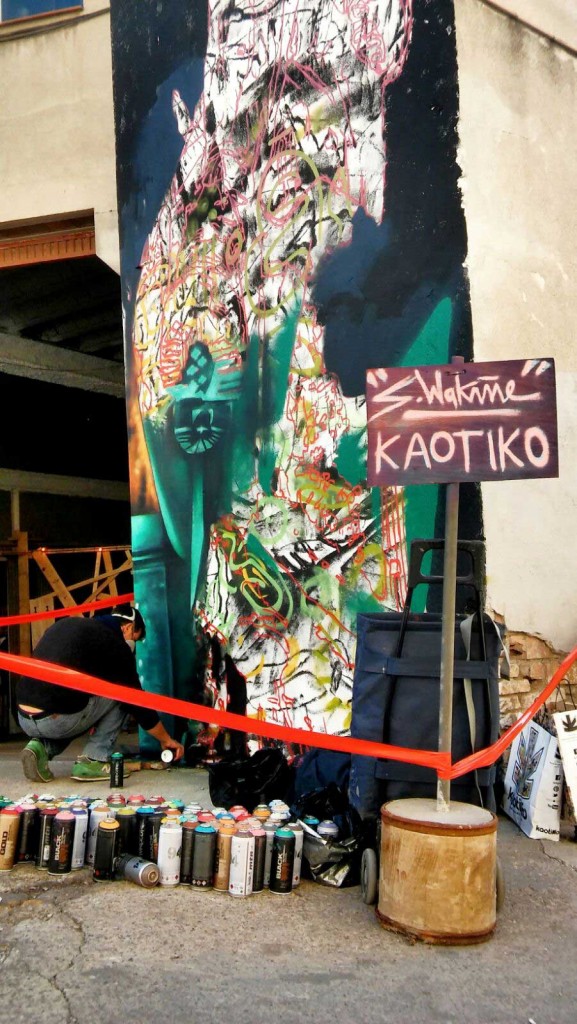 Sebastien Waknine arte urbano en Igualada
