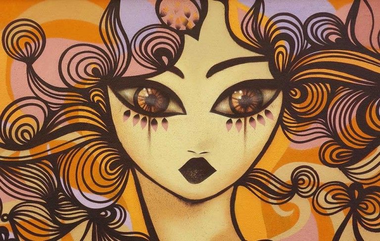 Anja Mila arte urbano en Barcelona