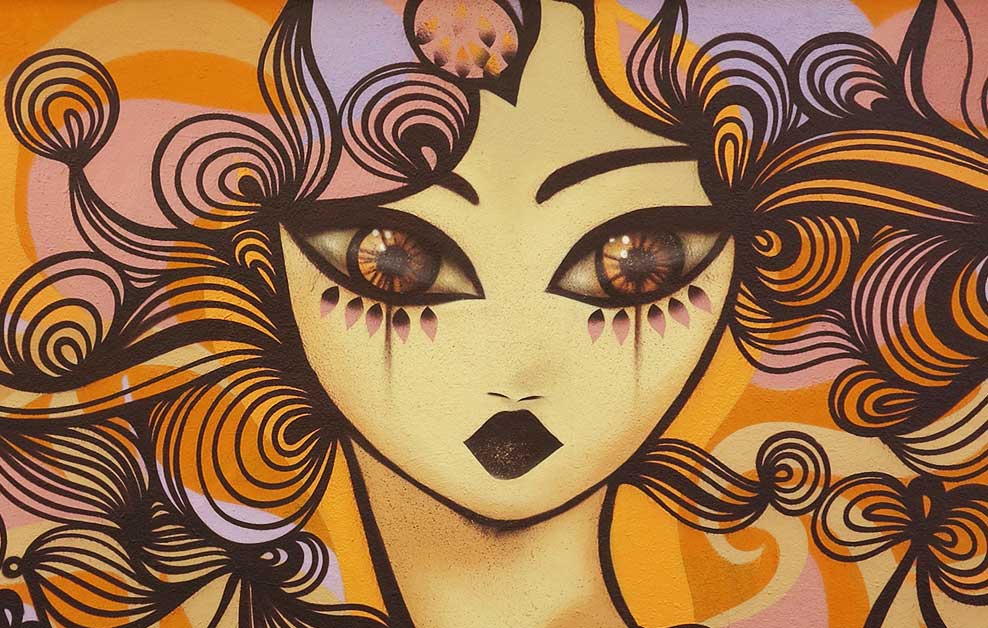 Anja Mila arte urbano en Barcelona