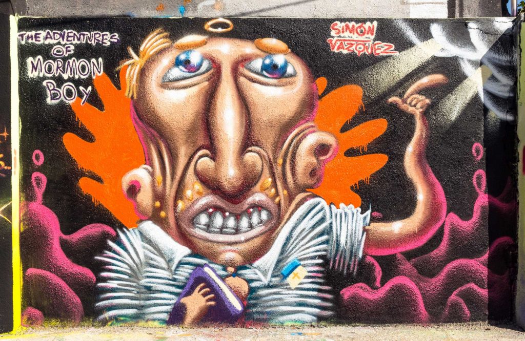 Simón Vázquez arte urbano en Barcelona