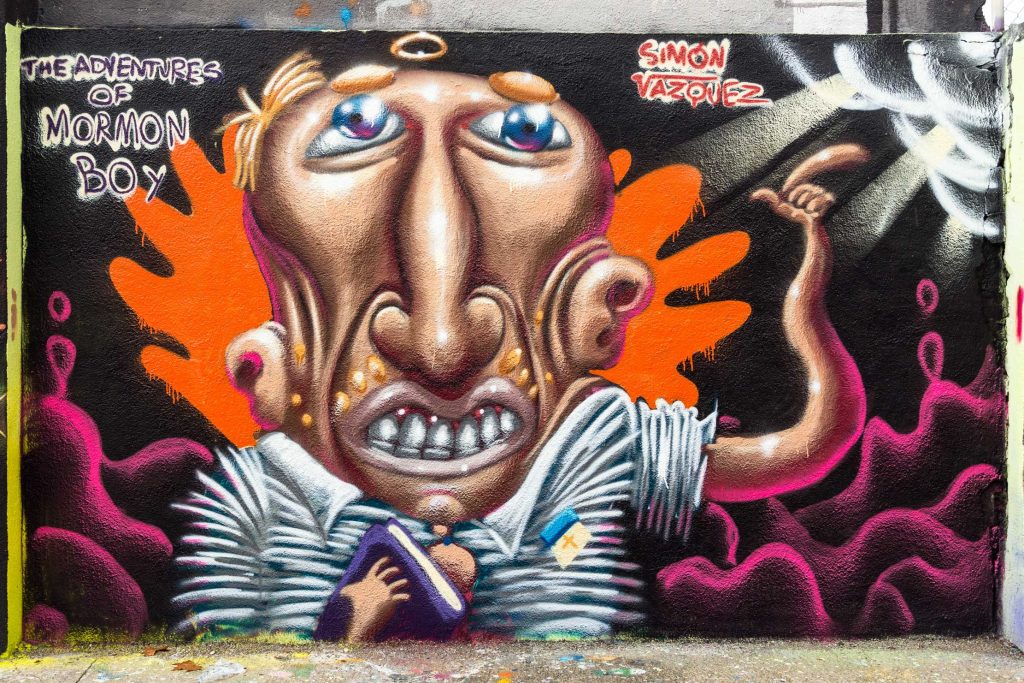 Simón Vázquez arte urbano en Barcelona