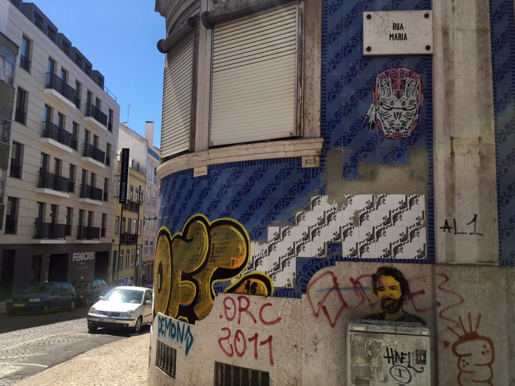 Arte urbano desde Lisboa, Portugal