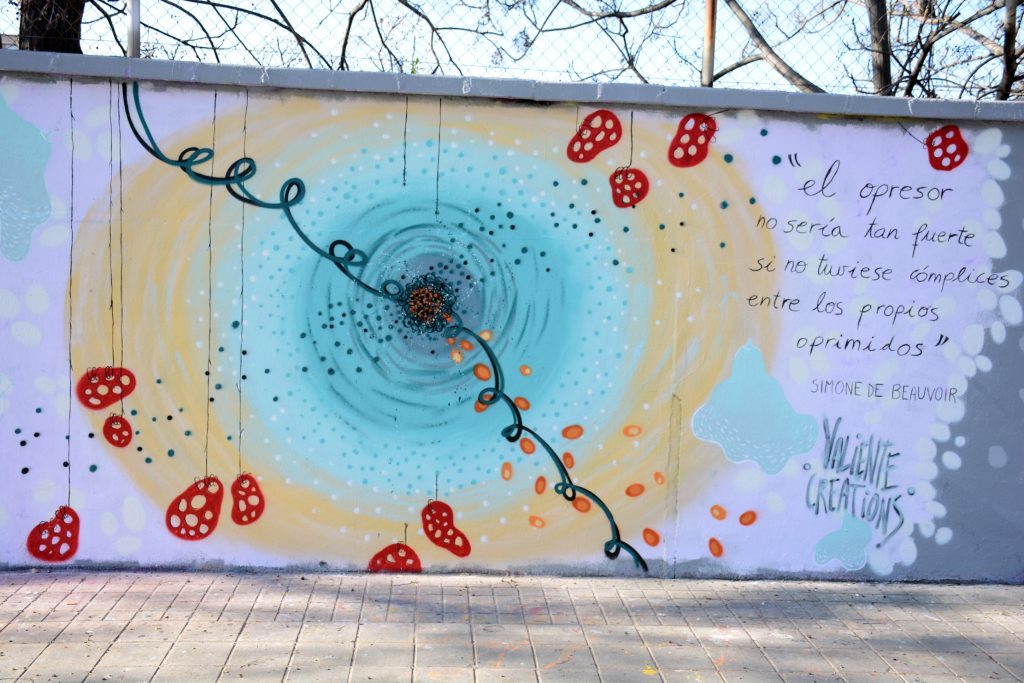 Les Murs Des Femmes arte urbano Barcelona