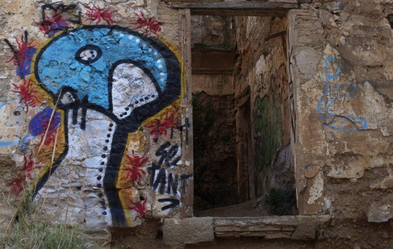 antpintura y Seta arte urbano