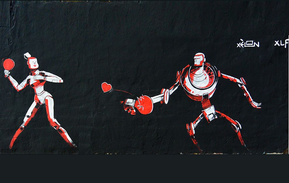 Xèlon Xlf arte urbano en Valencia, España