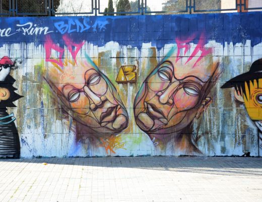 arte urbano, erre, rim, en Barcelona