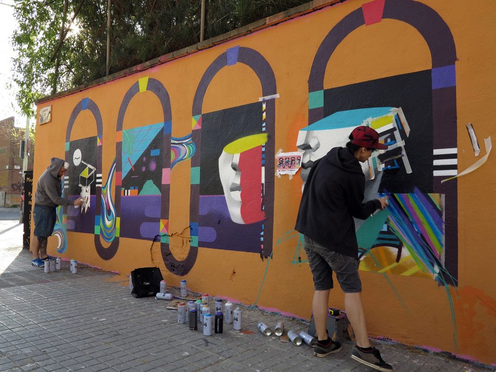 Magda Cwik arte urbano en Barcelona