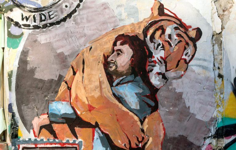 Arte urbano Ru8icon1, Barcelona