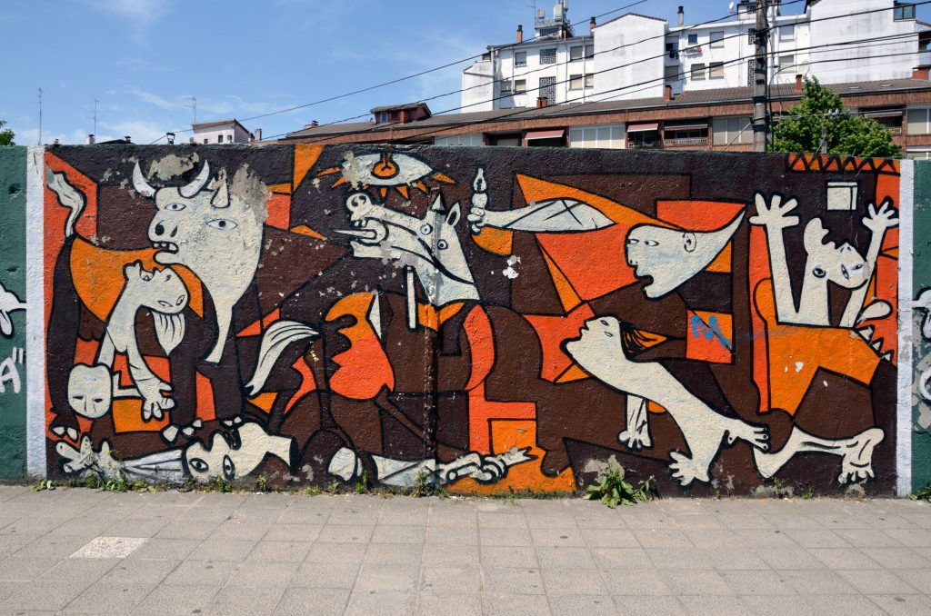 Arte urbano Guernica, País Vasco