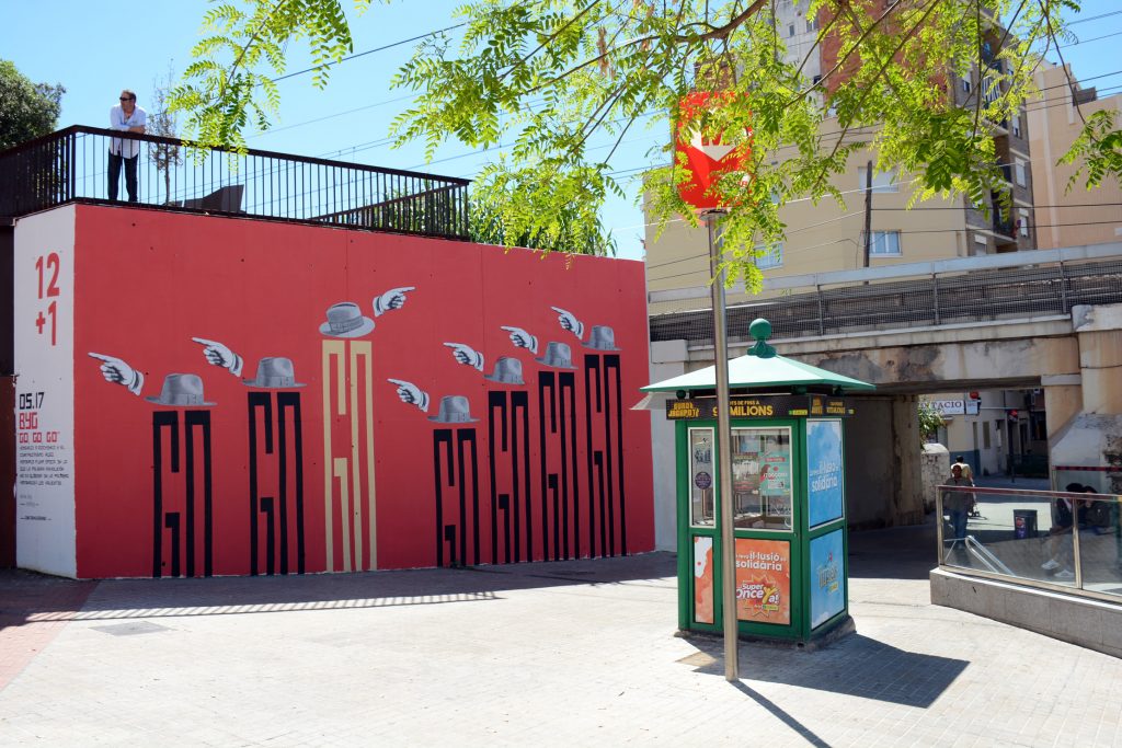 BYG arte urbano en L’Hospitalet de Llobregat