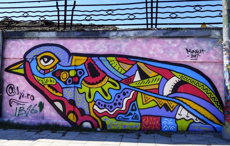 arte urbano en Munich Jyi Westaway