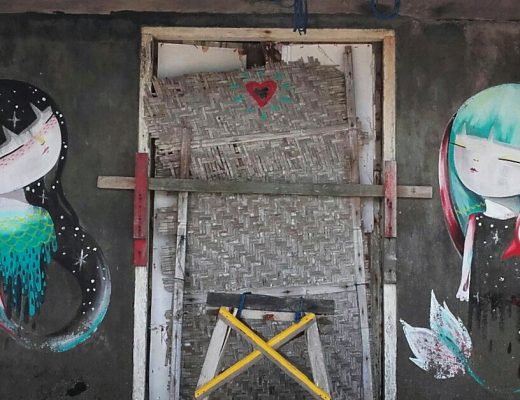 Julieta xlf arte urbano en Indonesia