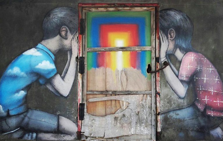 arte urbano Seth, Bali, Indonesia
