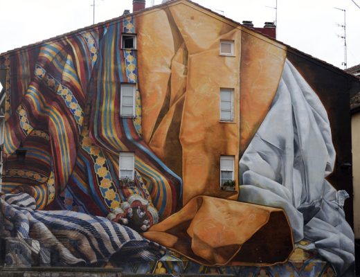 Arte urbano de Verónica y Christina Werckmeister en Vitoria