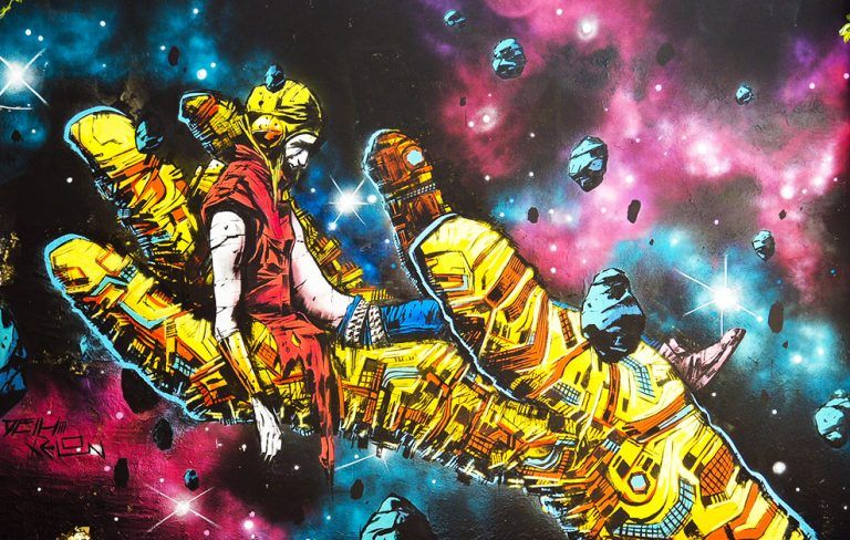 arte urbano Xèlön XLF & Deih
