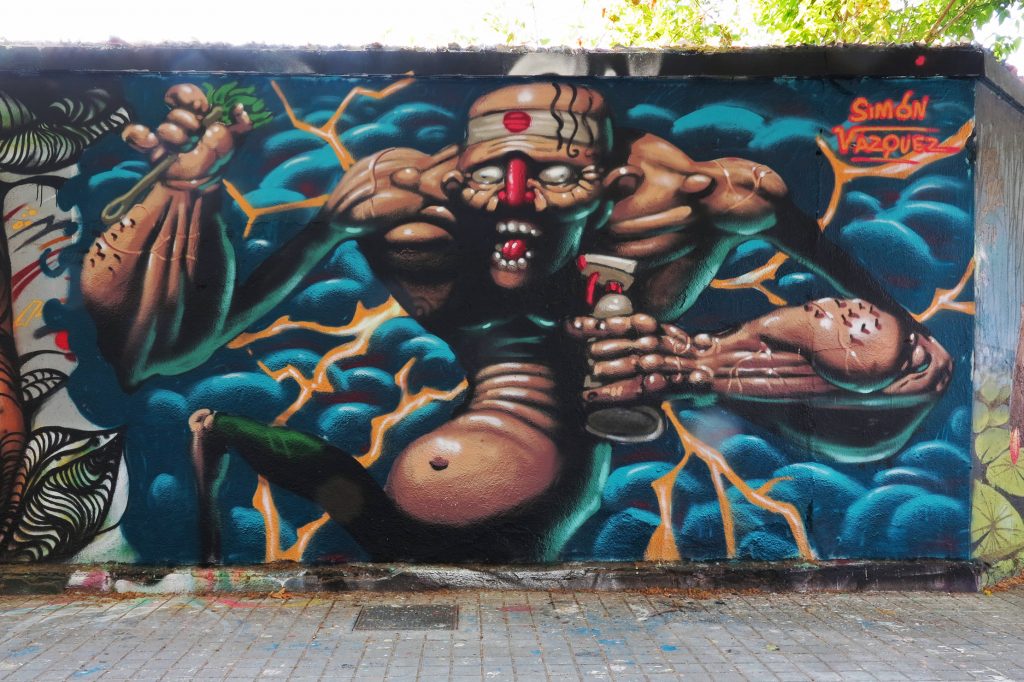 arte urbano Simón Vázquez, Barcelona
