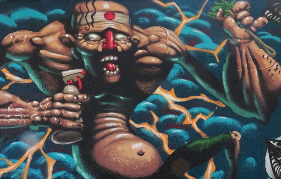 arte urbano Simón Vázquez, Barcelona