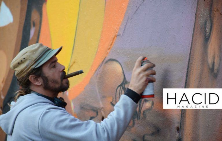 Arte urbano Rim Chiaradia, Barcelona, Hacid magazine