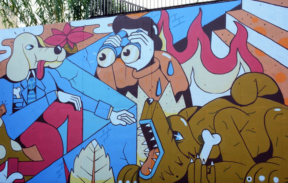 arte urbano 12+1 Fernando Leon