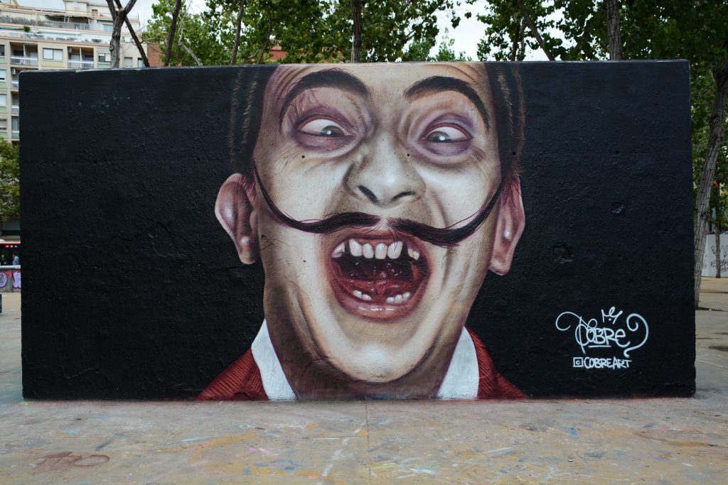 Niño de Cobre arte urbano en Barcelona