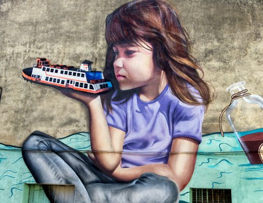 arte urbano Smile Portugal