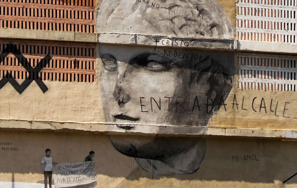 Escif arte urbano Valencia