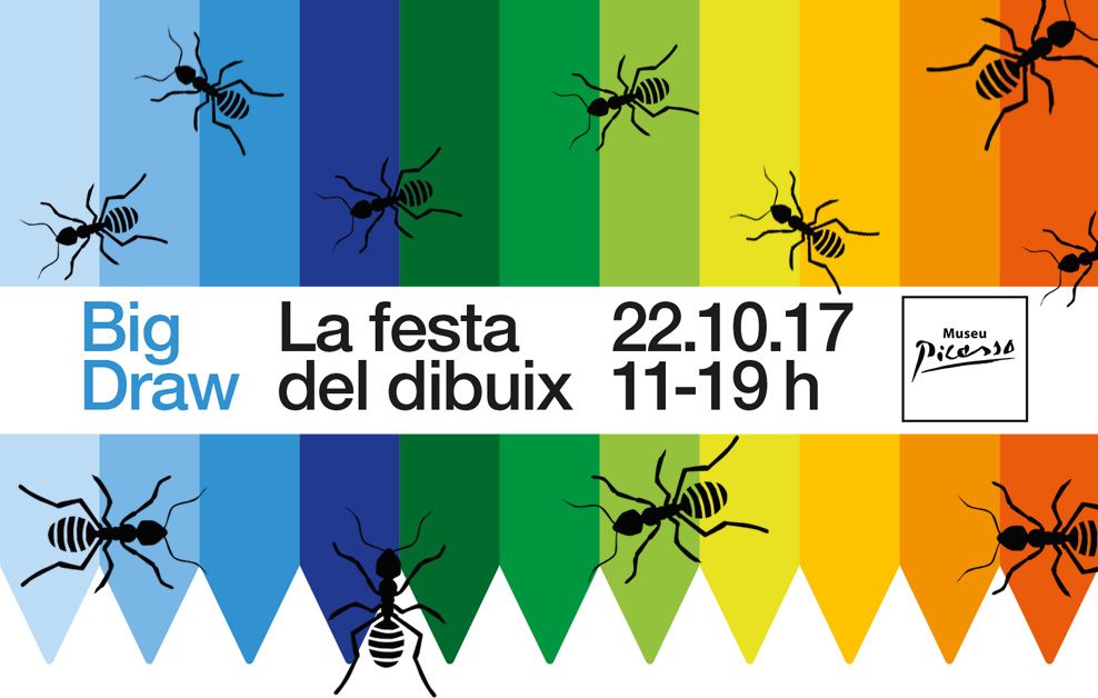 @ANTpintura Big Draw, Museu Picasso, Barcelona