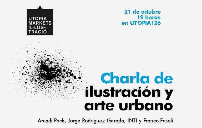 Arte urbano Jorge R. Gerada, INTI y Franco Fasoli
