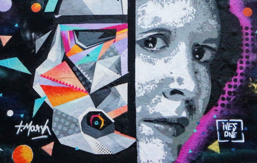 Arte Urbano Tim Marsh y IvesOne