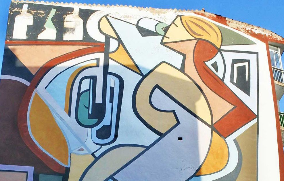 Arte urbano José Uríszar en Haro, La Rioja