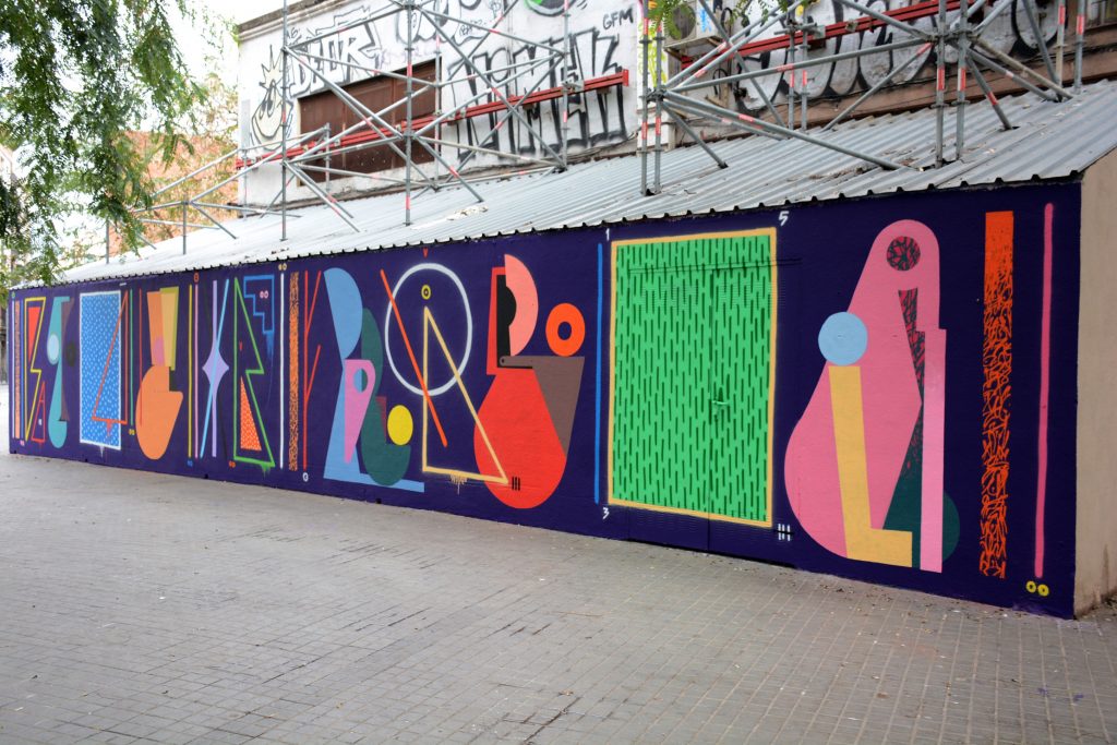 Spogo & Sixe Paredes arte urbano en el Arnau Gallery - Barcelona
