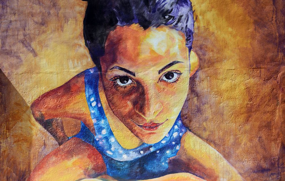 arte urbano Begoña Belmonte en los Alcázares, Murcia