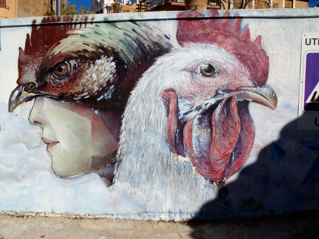 arte urbano en Altafulla