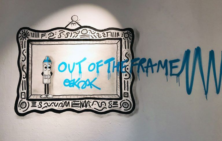 Arte urbano de OakOak Montana Barcelona