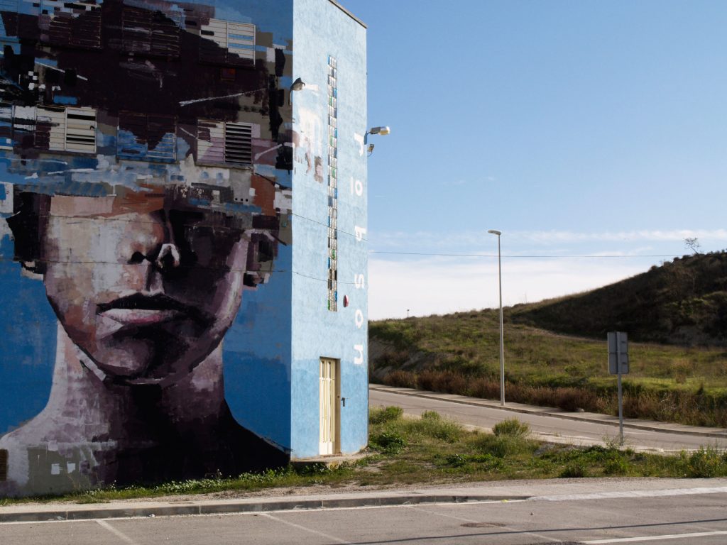 Brad Robson arte urbano en Igualada – Barcelona