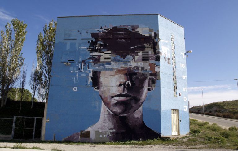 Brad Robson arte urbano en Igualada – Barcelona