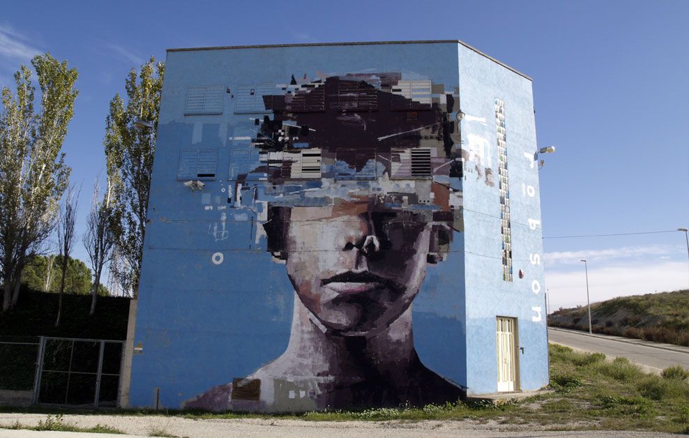 Brad Robson arte urbano en Igualada – Barcelona
