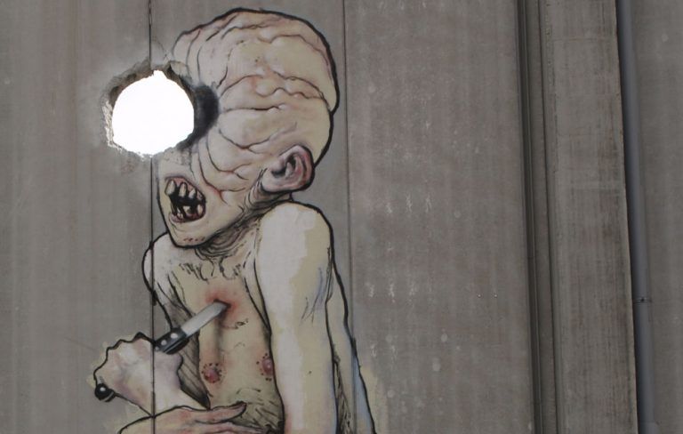 Arte urbano Enric Sant en Hacid Magazine
