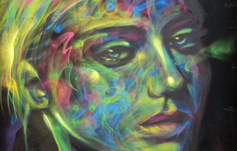 Arte urbano Sav45 Barcelona