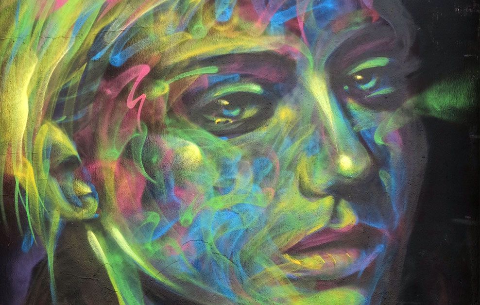 Arte urbano Sav45 Barcelona